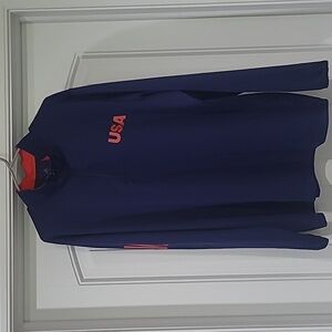 Adidas Navy 1/4 Zip Pullover